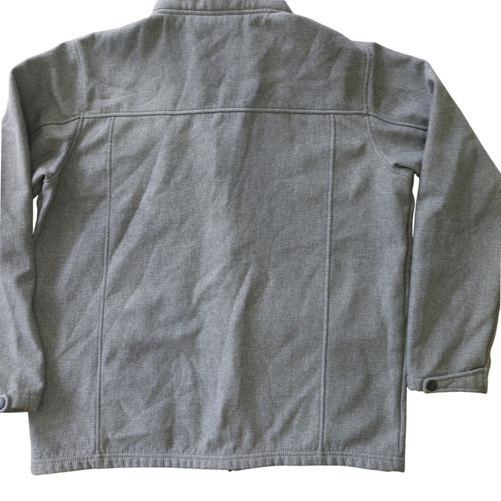 Ben Sherman Function Softshell Jacket Gray Full Z… - image 2
